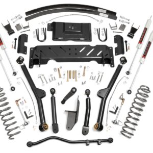 68940 - Rough Country 4.5 Inch Lift Kit - Fits Long Arm RR AAL - Fits NP231 - Fits M1 - Fits Jeep Cherokee XJ 84-01