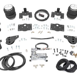 100326C - Rough Country Air Spring Kit w/compressor - Fits 6 Inch Lift Kit Dodge/Ram 1500 2WD/4WD 2010-2018 & Classic