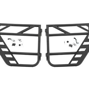 10587 - Rough Country Tubular Doors - Fits Rear Jeep Wrangler JK/Wrangler Unlimited  2007-2018