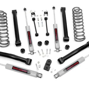 636.20 - Rough Country 3.5 Inch Lift Kit - Fits V-6 Motor Jeep Grand Cherokee ZJ 2WD/4WD 201993-201998